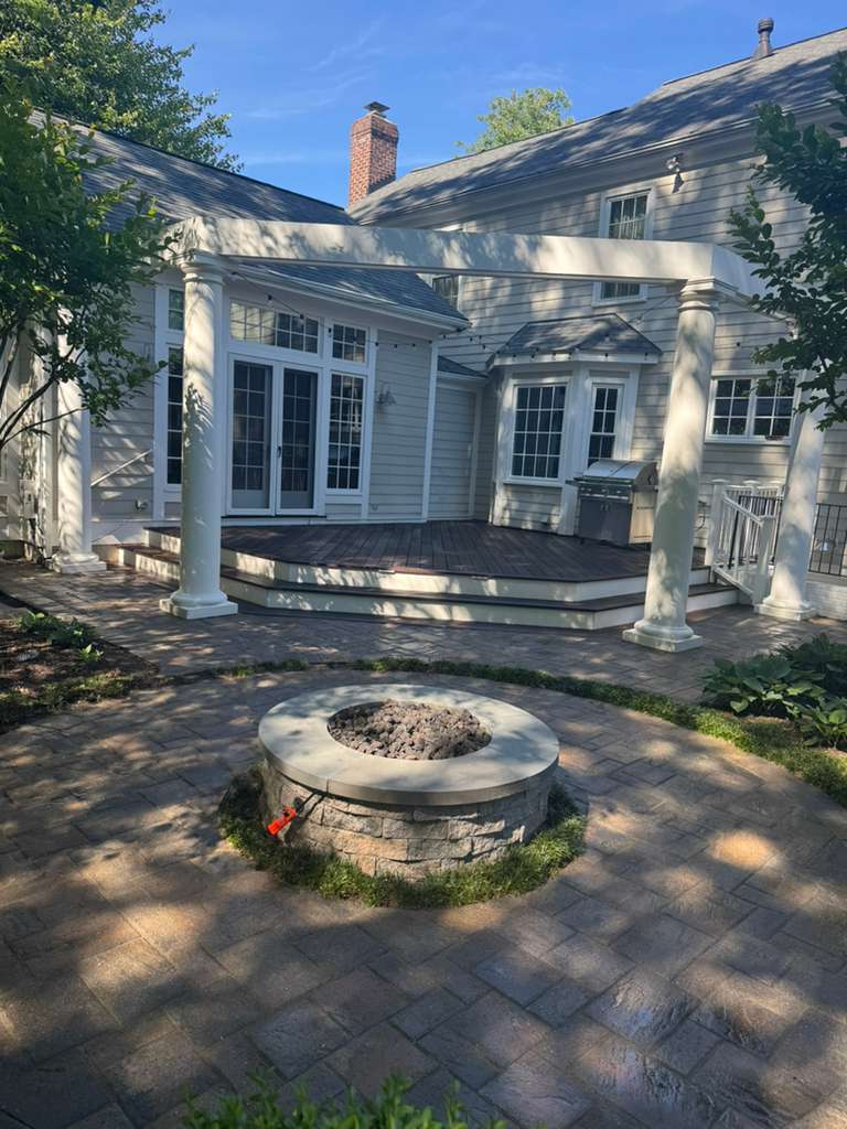 Pressure washing service
